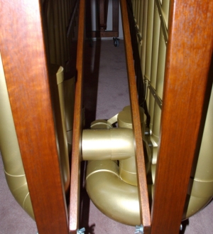 making the marimba resonators and tuning the resonators