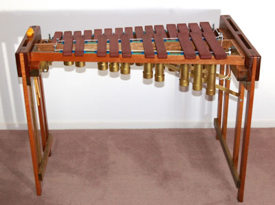 project 2 DIY marimba made using the building guide and plans