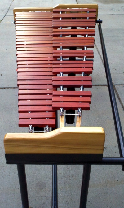 DIY marimba with Field frame