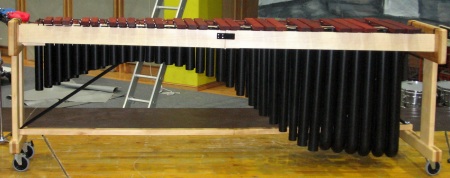 Concert marimba on stage