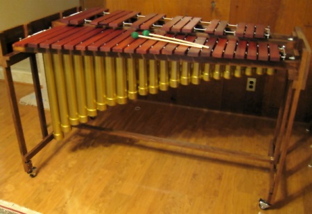 P3 DIY marimba with padauk bars