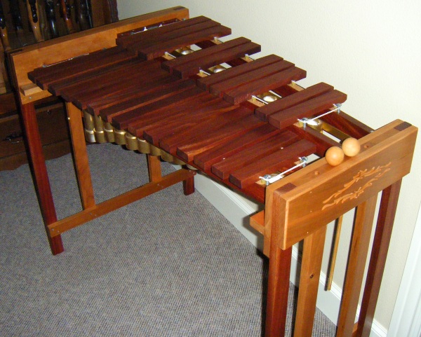 small 2 octave marimba