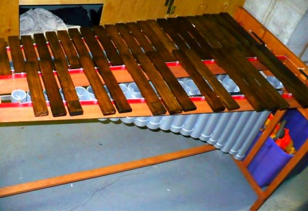 Ryan's Home built marimba