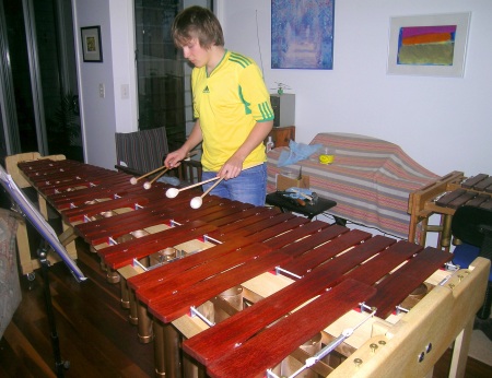 DIY concert marimba making