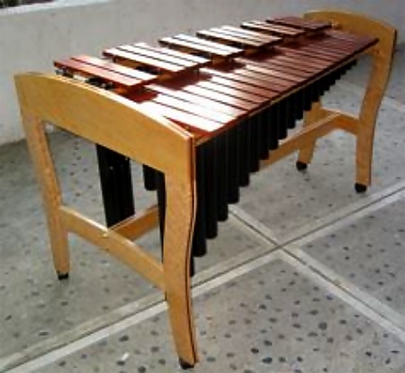 Marimba making skills of Sam